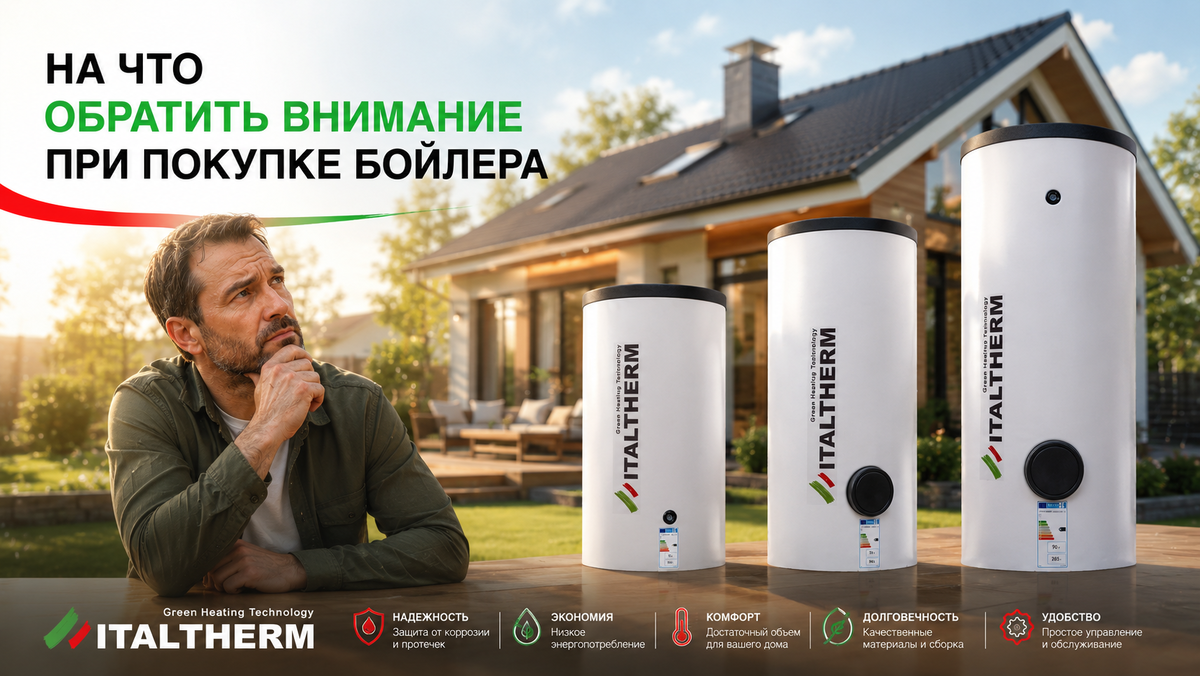 На что смотреть перед покупкой бойлера?